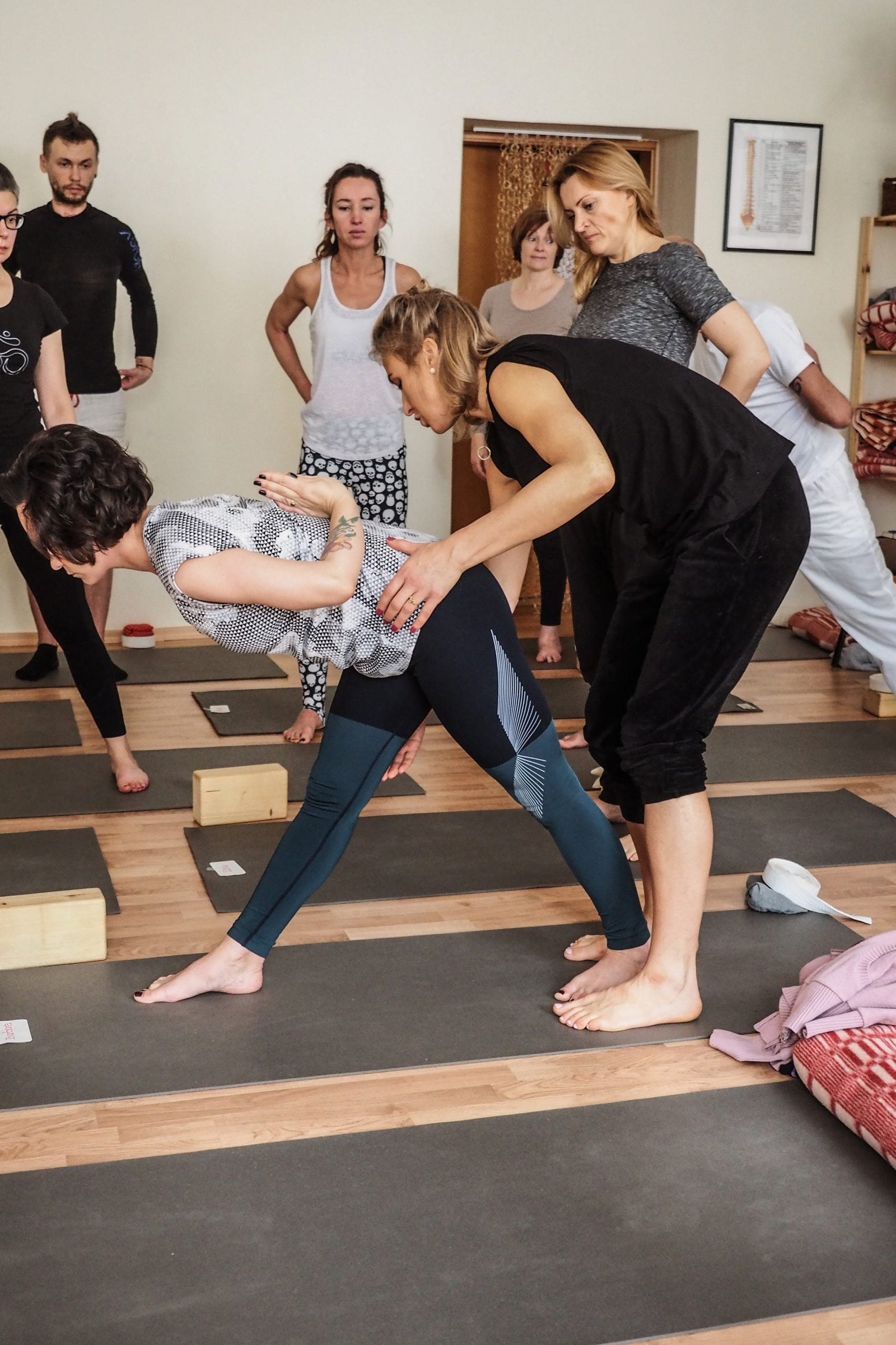 Jogos pamoka studijoje